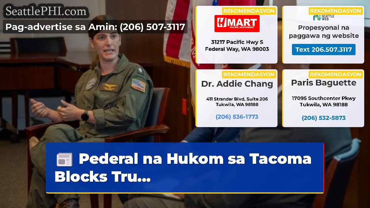 balita sa Seattle SeattlePHI
