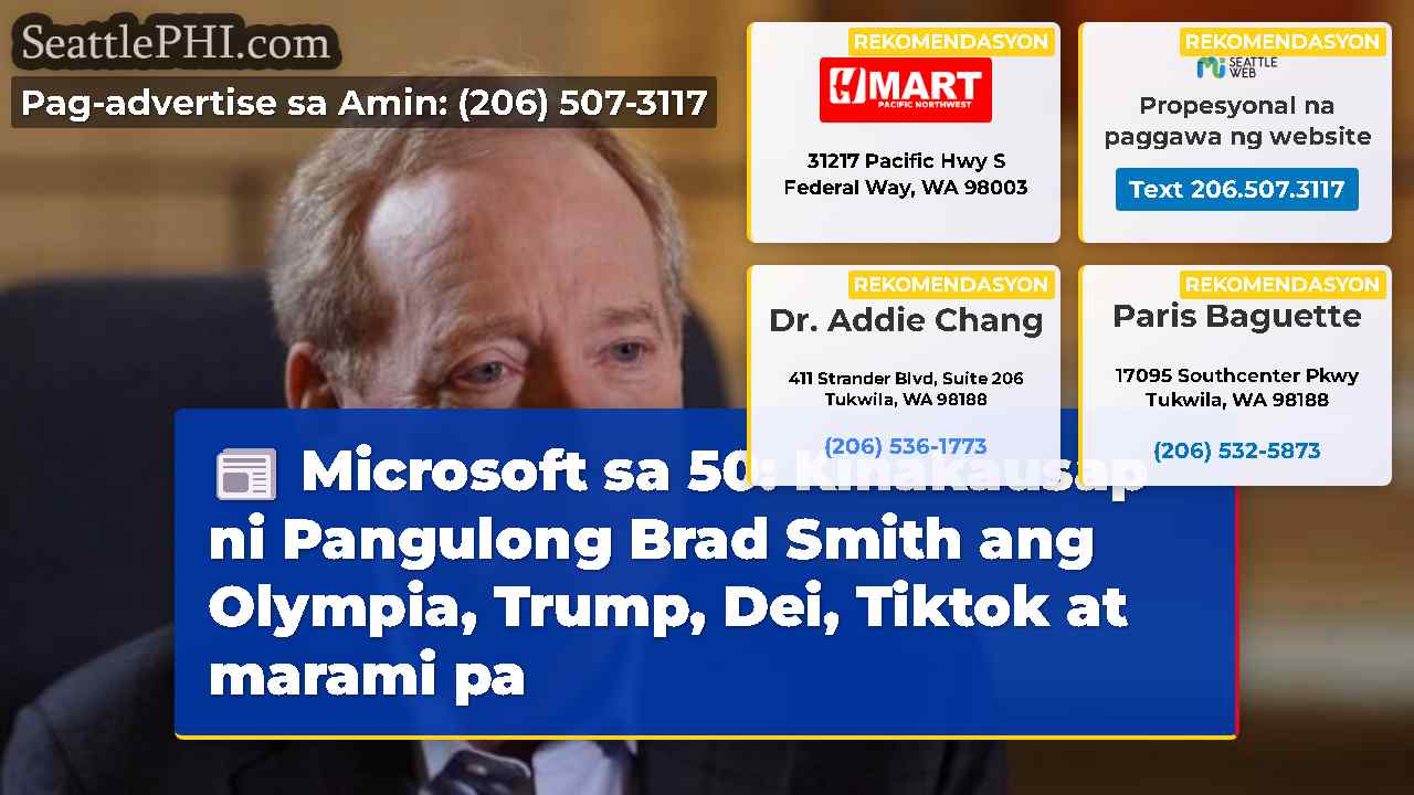 balita sa Seattle SeattlePHI