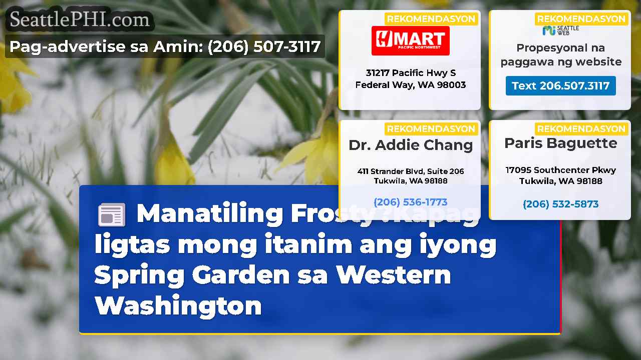 Manatiling Frosty?Kapag ligtas mong itanim ang