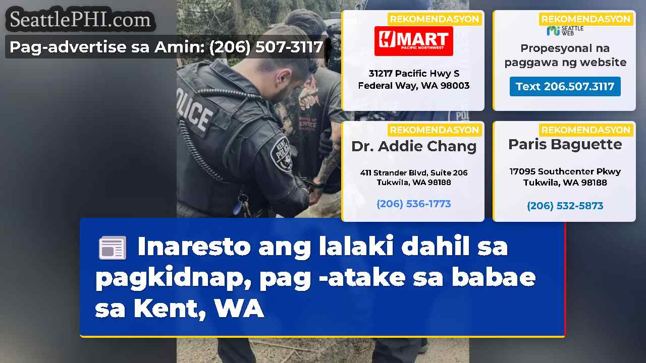 Inaresto ang lalaki dahil sa pagkidnap, pag