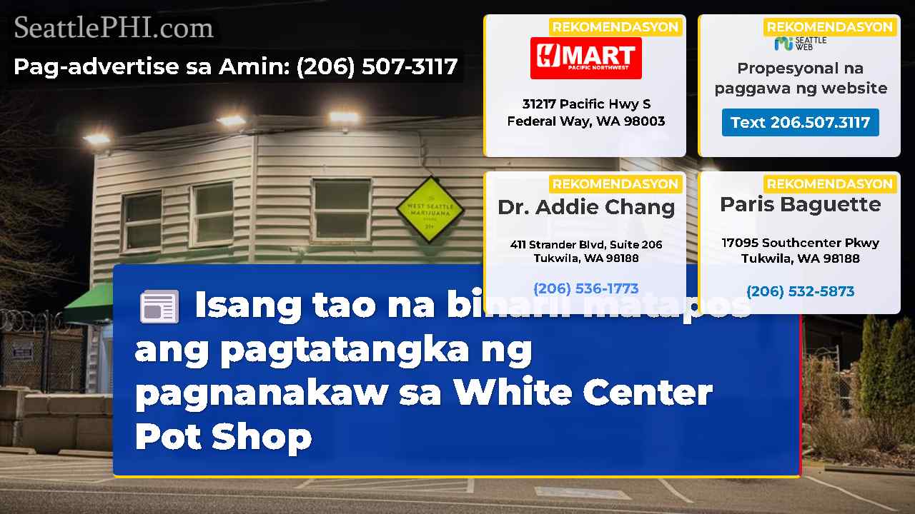 Isang tao na binaril matapos ang pagtatangka ng