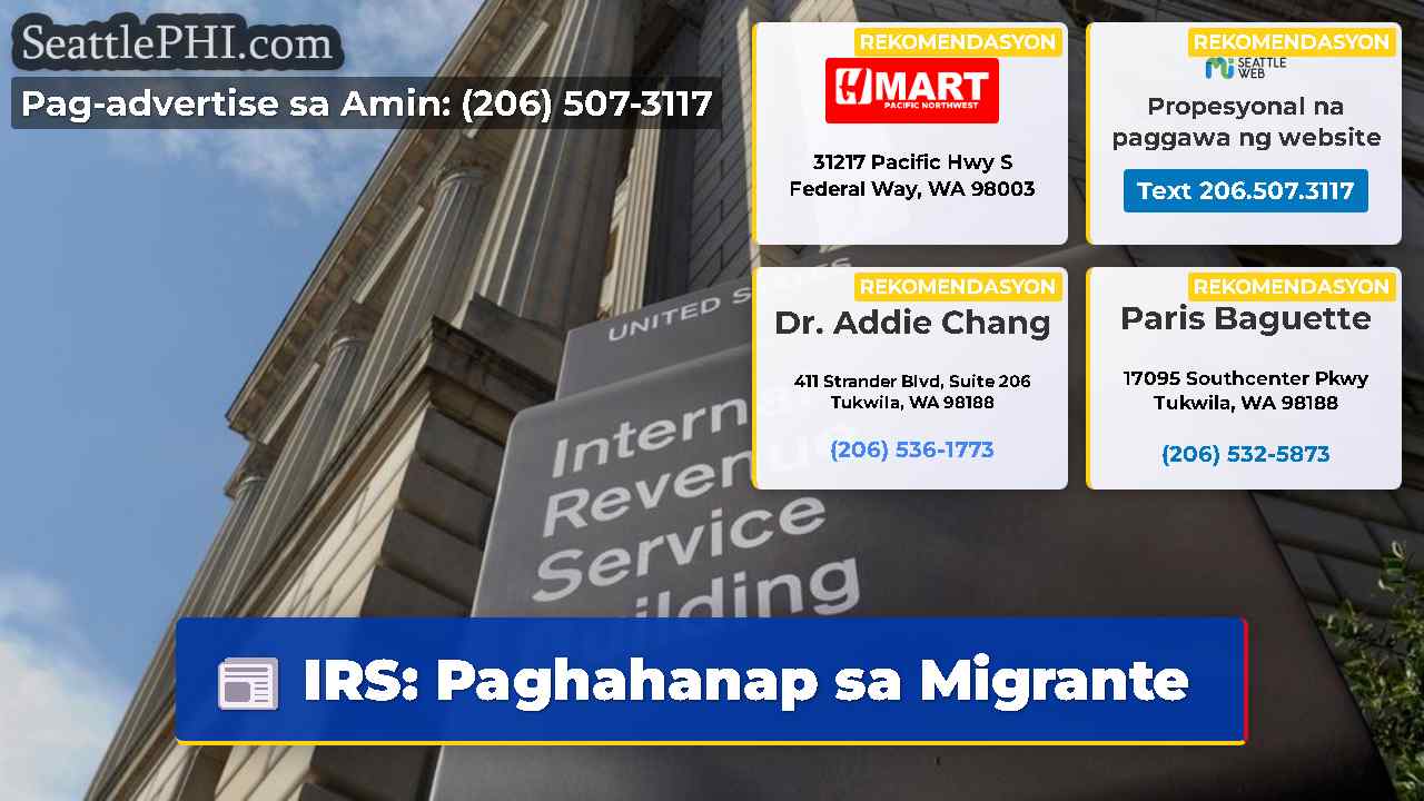 IRS: Paghahanap sa Migrante