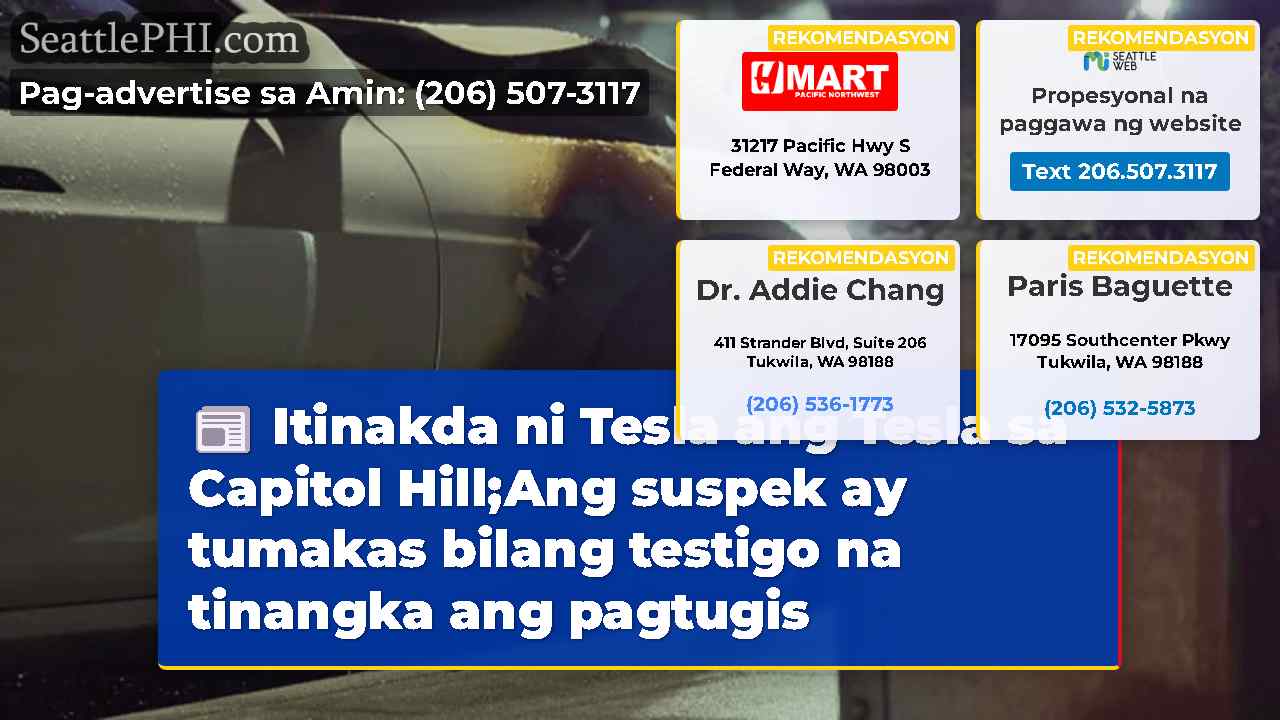 Itinakda ni Tesla ang Tesla sa Capitol Hill;Ang