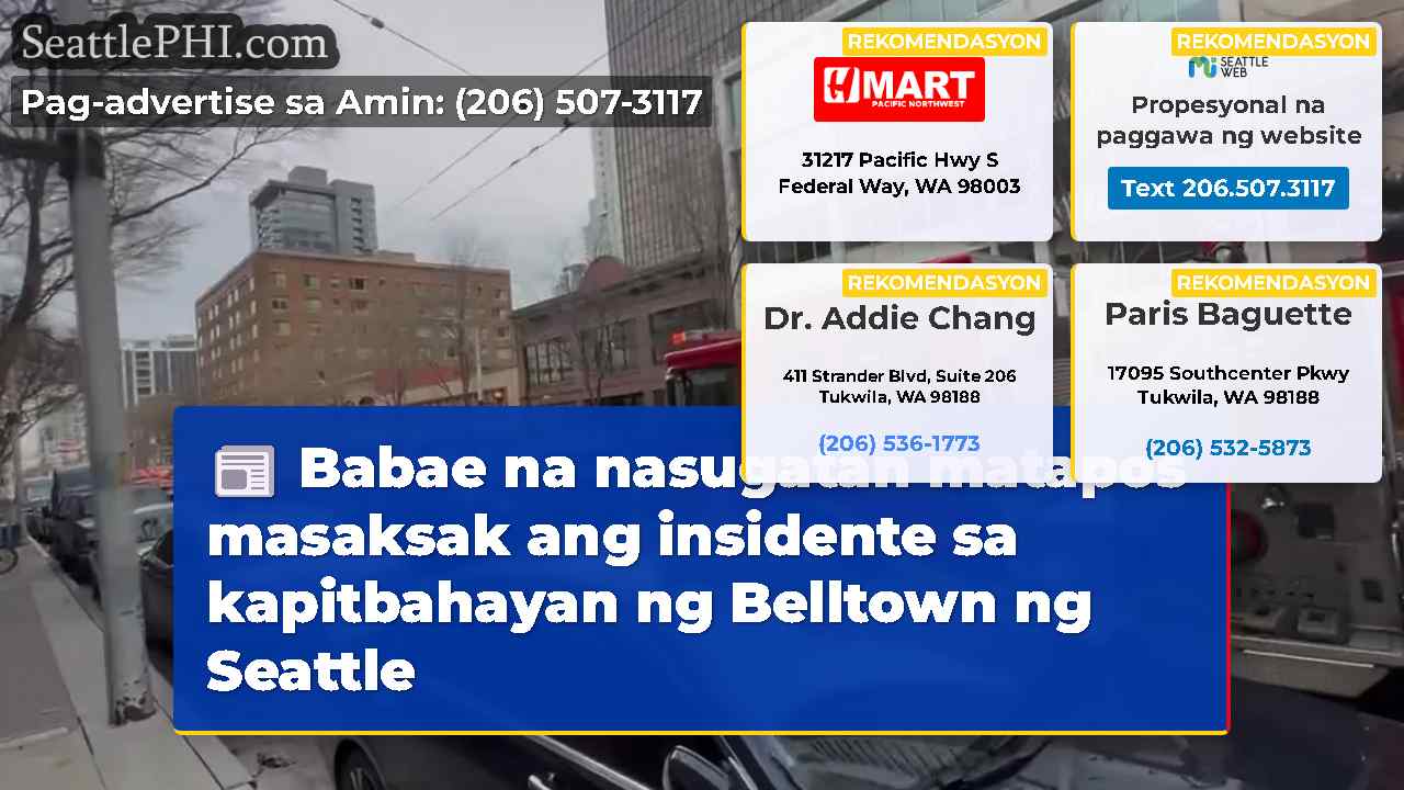 Babae na nasugatan matapos masaksak ang insidente