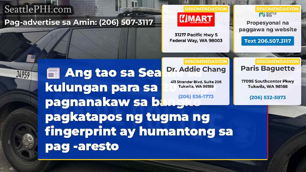 Ang tao sa Seattle sa kulungan para sa 20+ mga