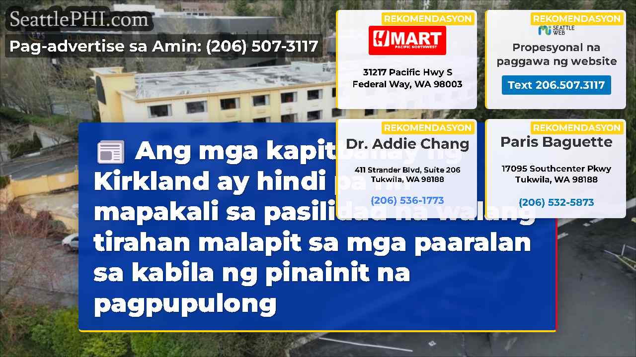 Ang mga kapitbahay ng Kirkland ay hindi pa rin