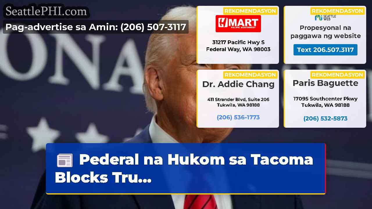 balita sa Seattle SeattlePHI