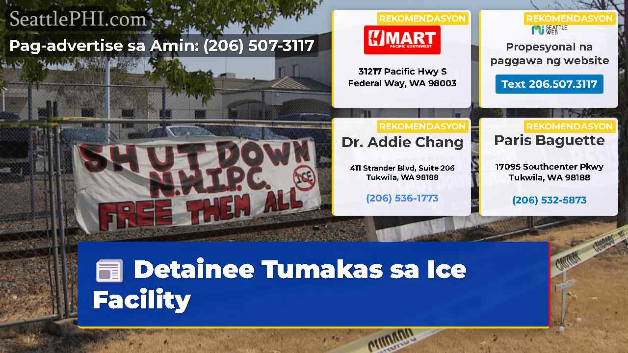 Detainee Tumakas sa Ice Facility