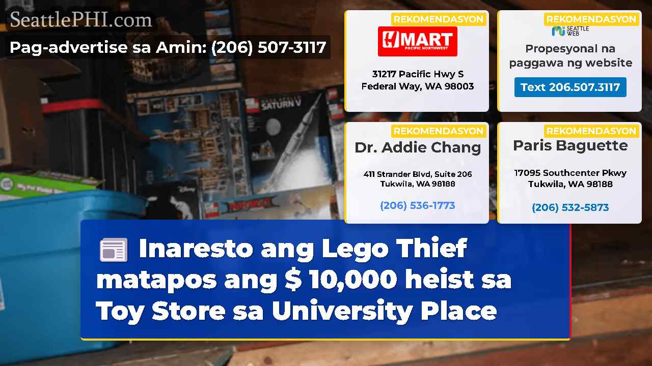 Inaresto ang Lego Thief matapos ang $ 10,000