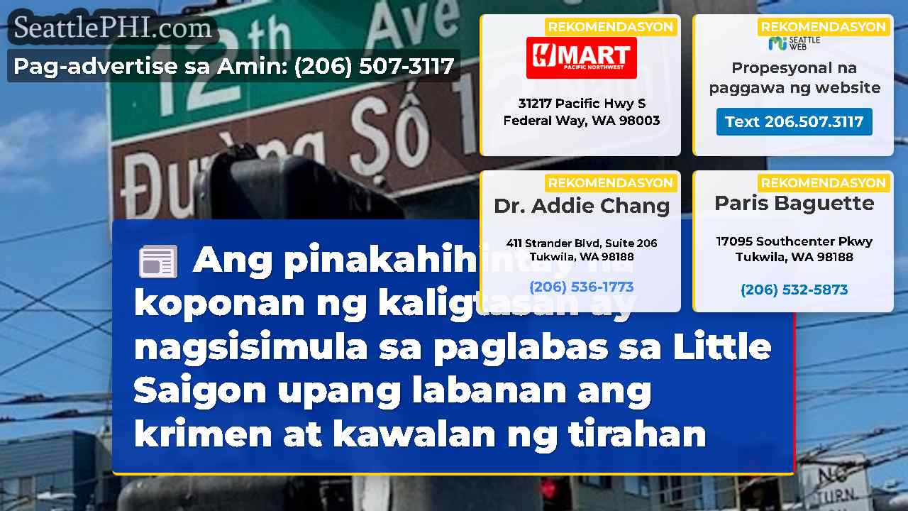 balita sa Seattle SeattlePHI