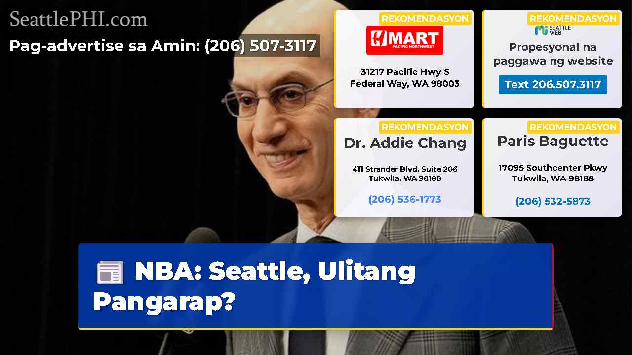 balita sa Seattle SeattlePHI