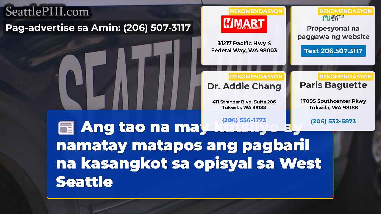 Ang tao na may kutsilyo ay namatay matapos ang