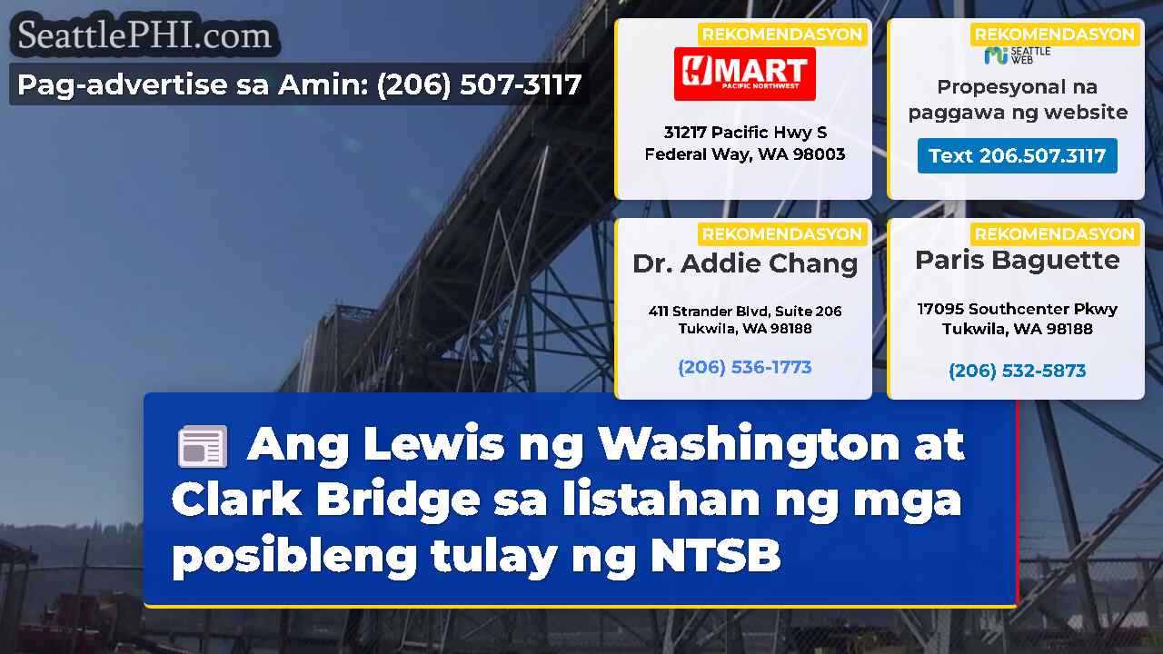 Ang Lewis ng Washington at Clark Bridge sa