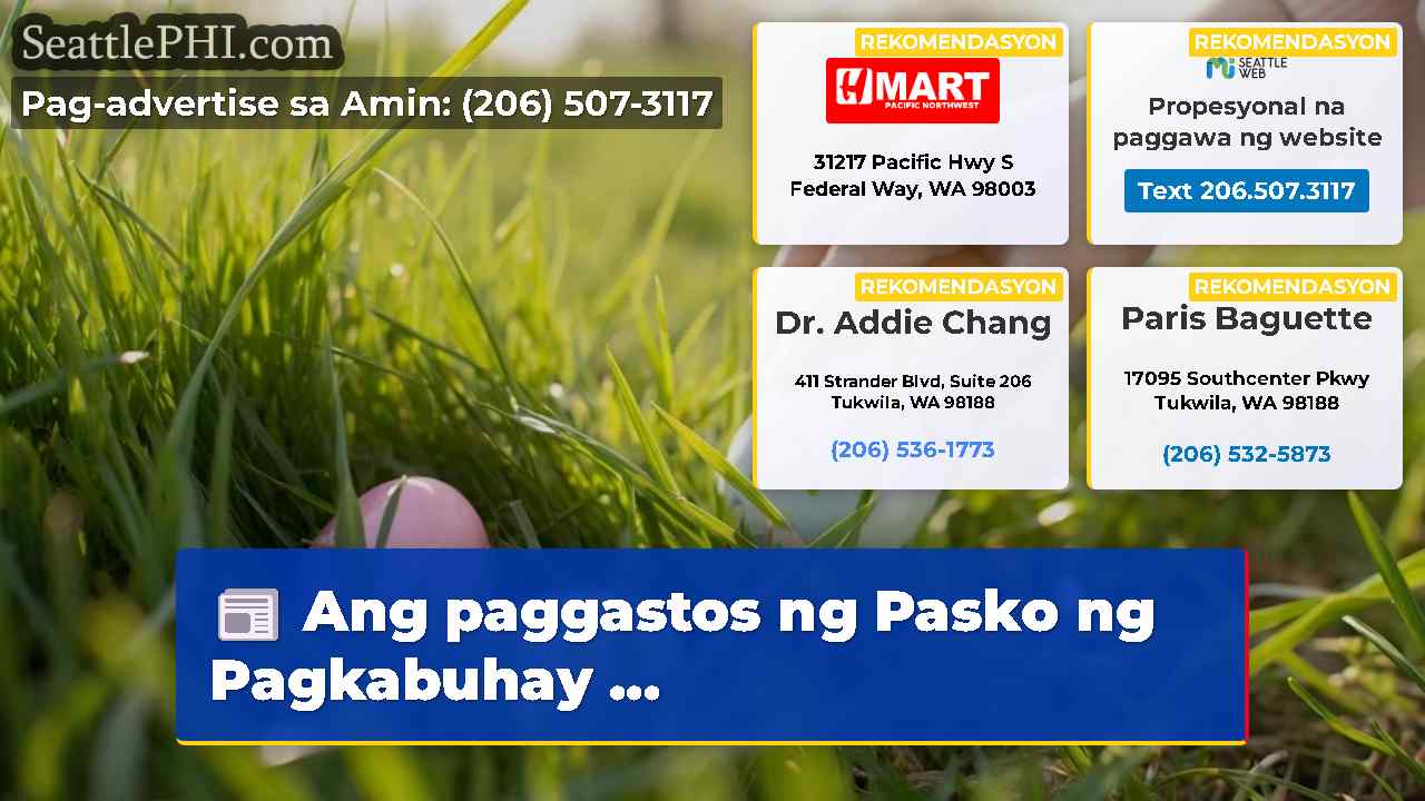 Ang paggastos ng Pasko ng Pagkabuhay ...