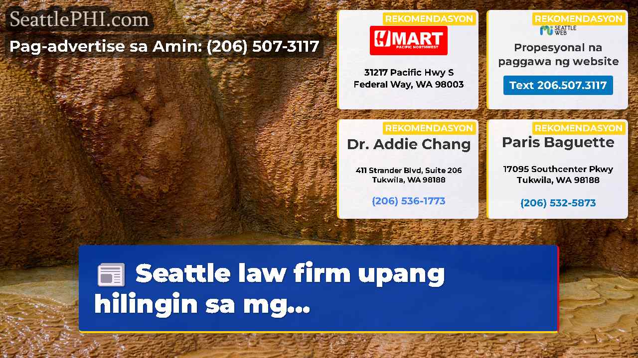 balita sa Seattle SeattlePHI