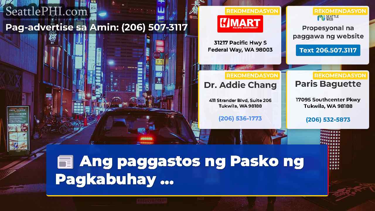 balita sa Seattle SeattlePHI