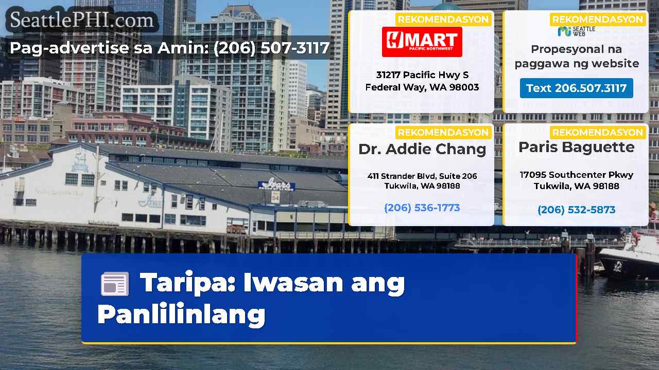 balita sa Seattle SeattlePHI