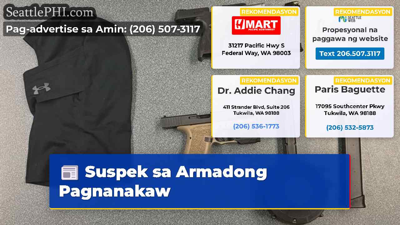 Suspek sa Armadong Pagnanakaw