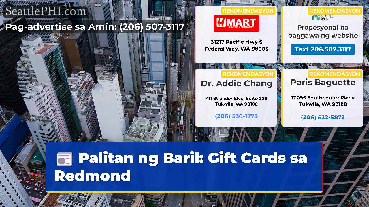 balita sa Seattle SeattlePHI