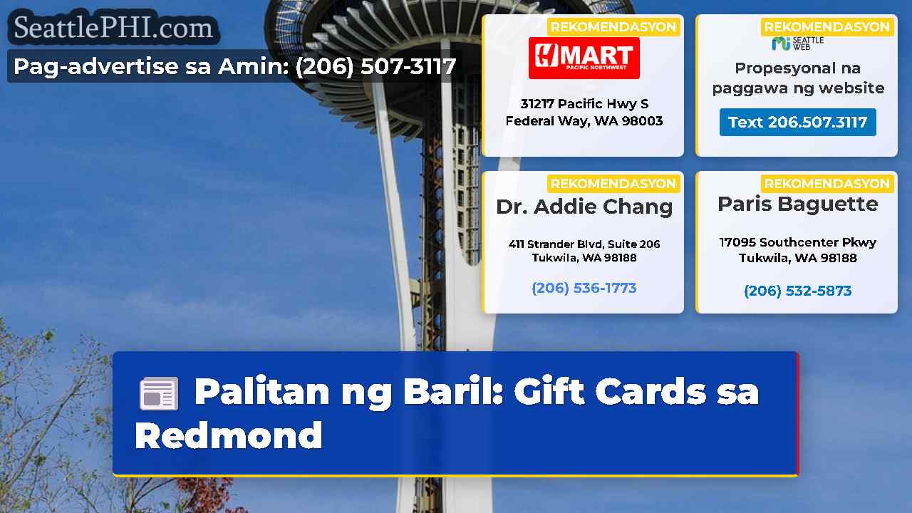balita sa Seattle SeattlePHI