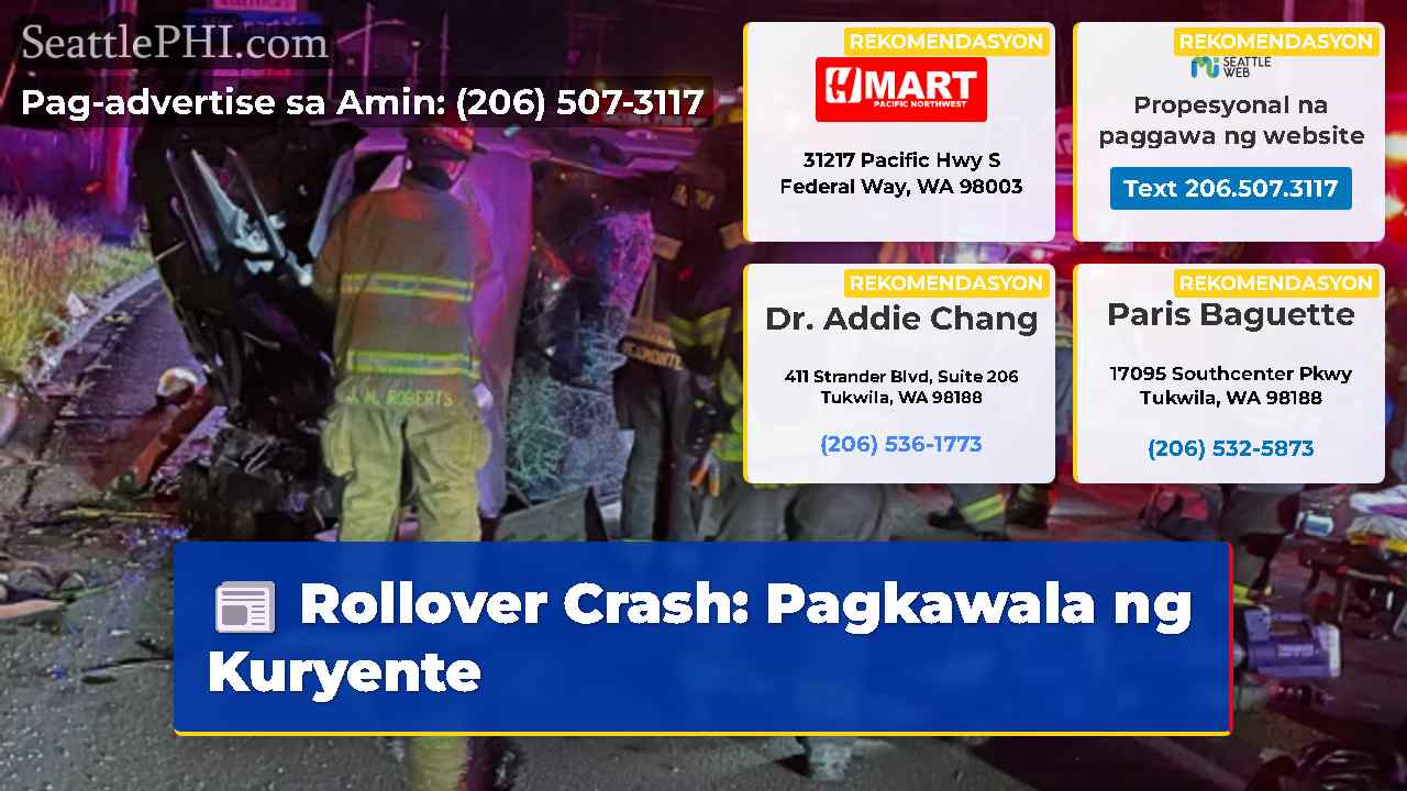 Rollover Crash: Pagkawala ng Kuryente
