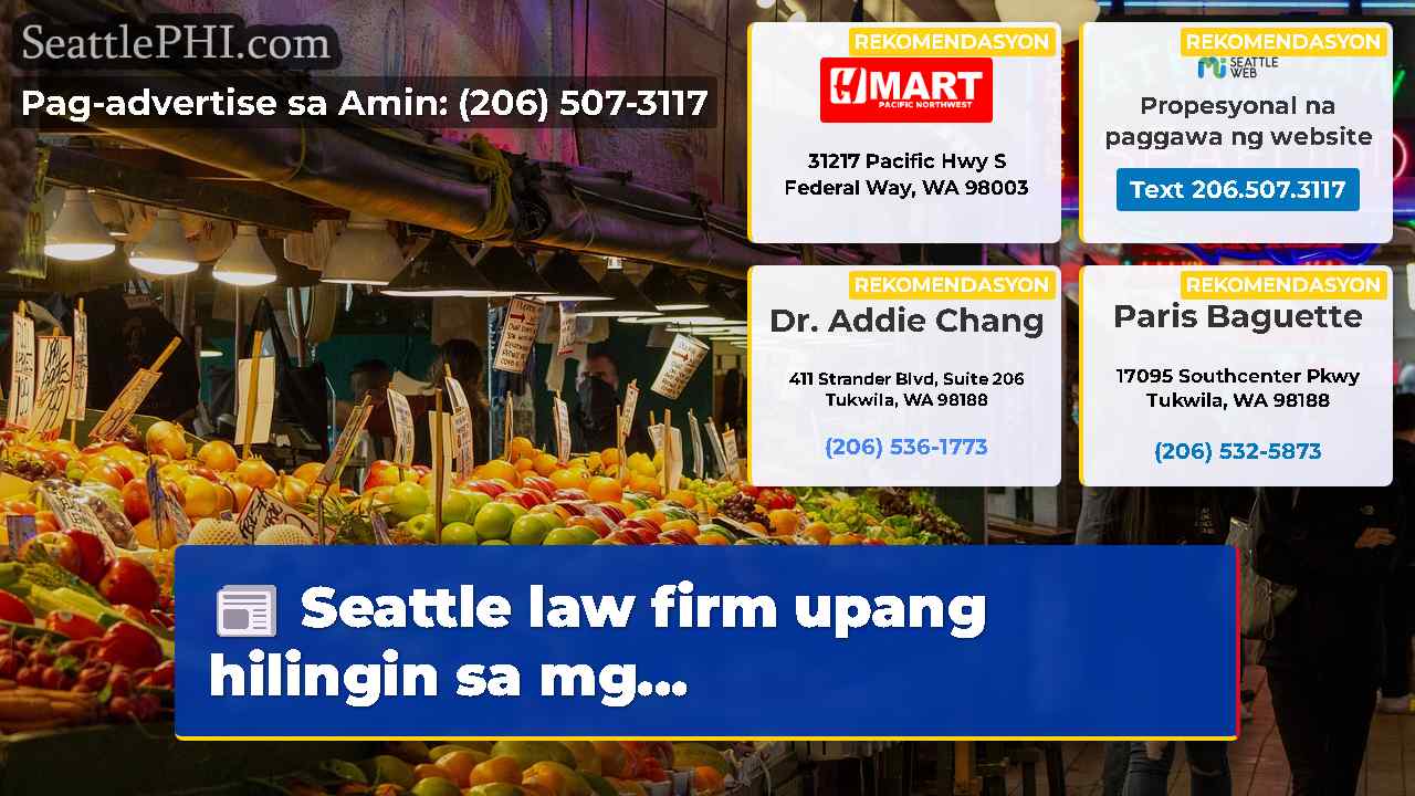 balita sa Seattle SeattlePHI