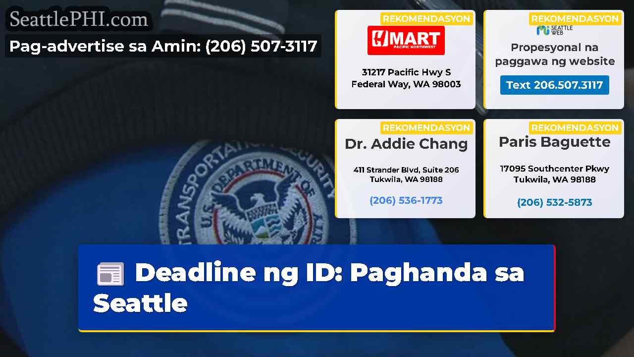 balita sa Seattle SeattlePHI