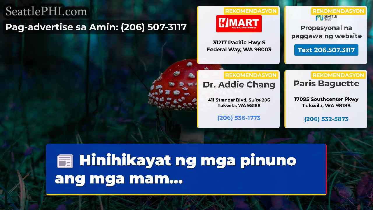 balita sa Seattle SeattlePHI