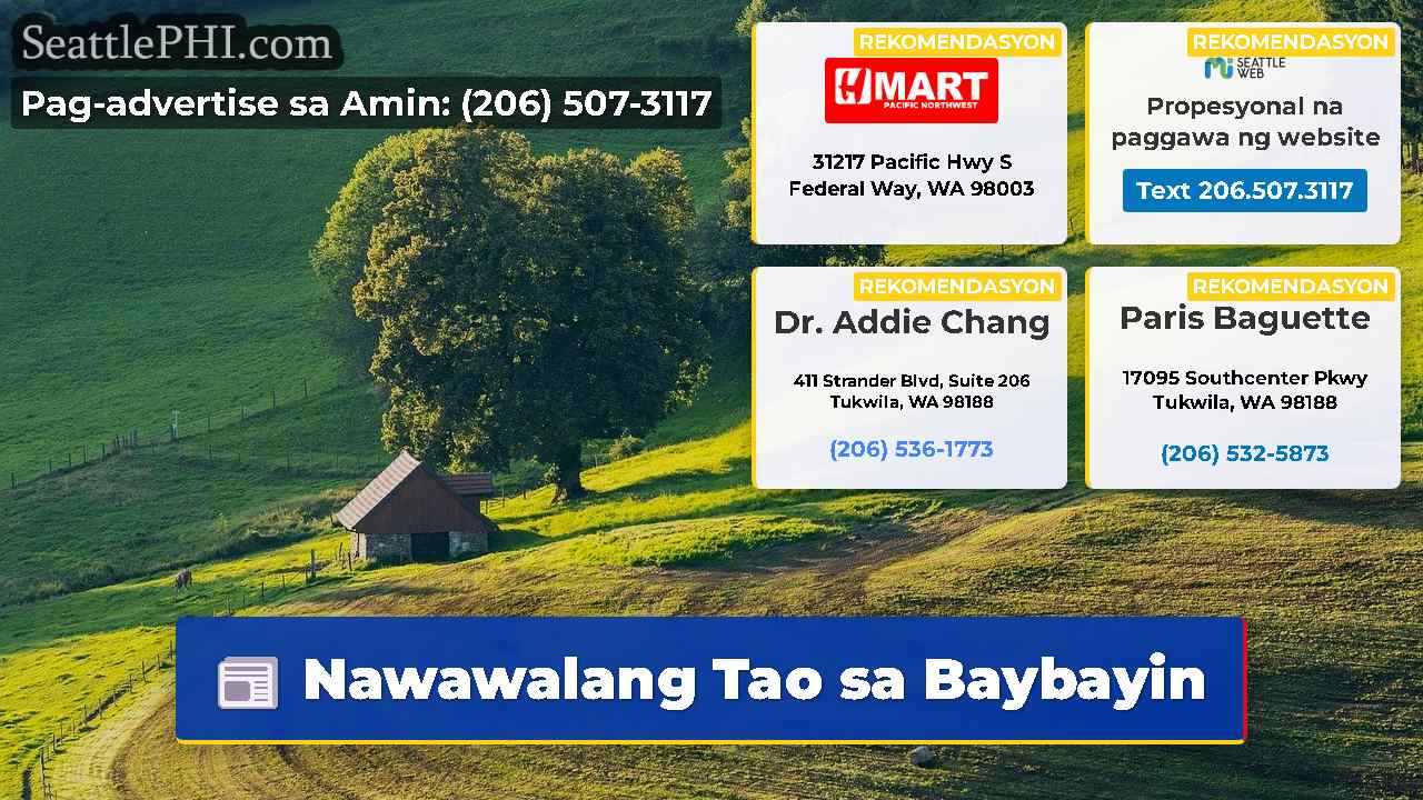 balita sa Seattle SeattlePHI