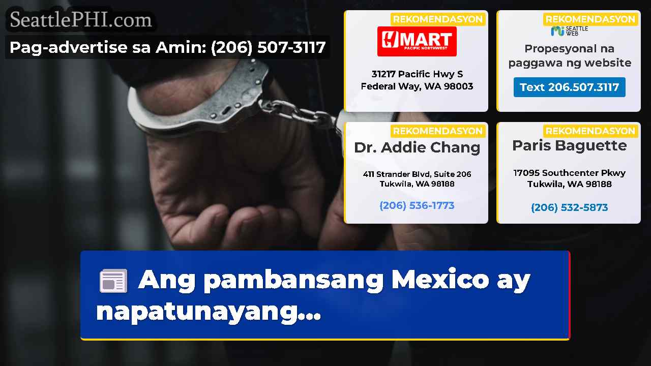 Ang pambansang Mexico ay napatunayang...