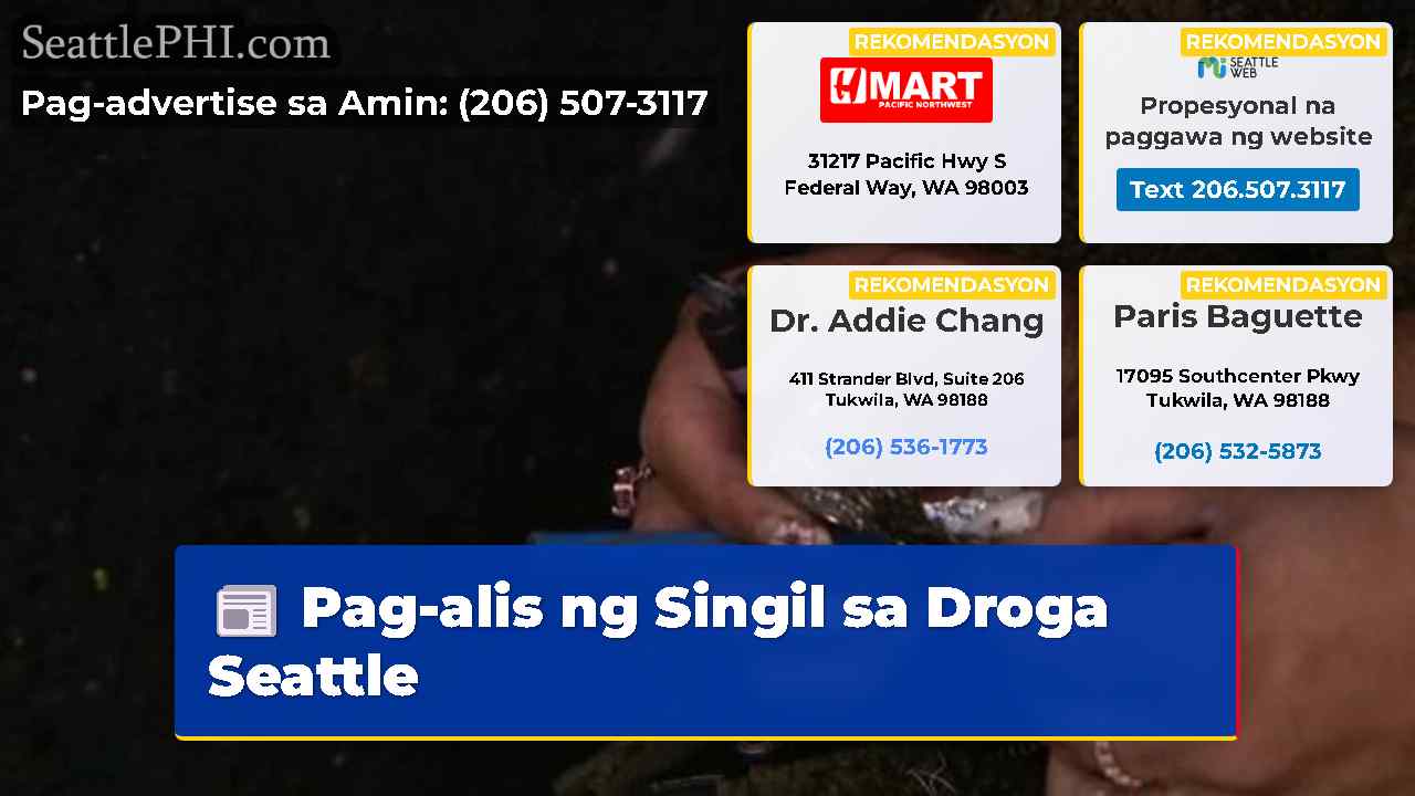 Pag-alis ng Singil sa Droga Seattle