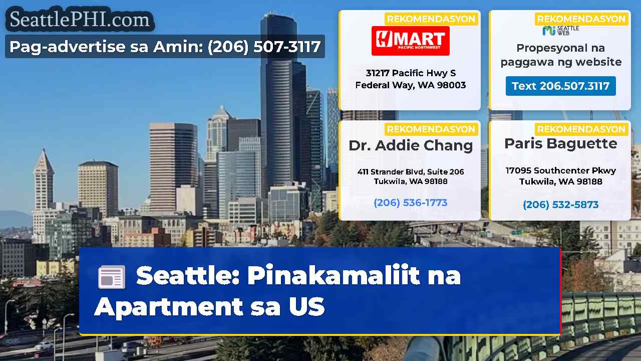 Seattle: Pinakamaliit na Apartment sa US