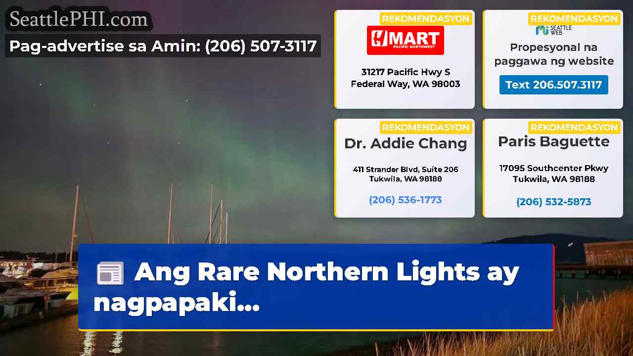 Ang Rare Northern Lights ay nagpapaki...