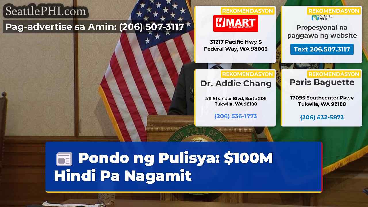 Pondo ng Pulisya: $100M Hindi Pa Nagamit
