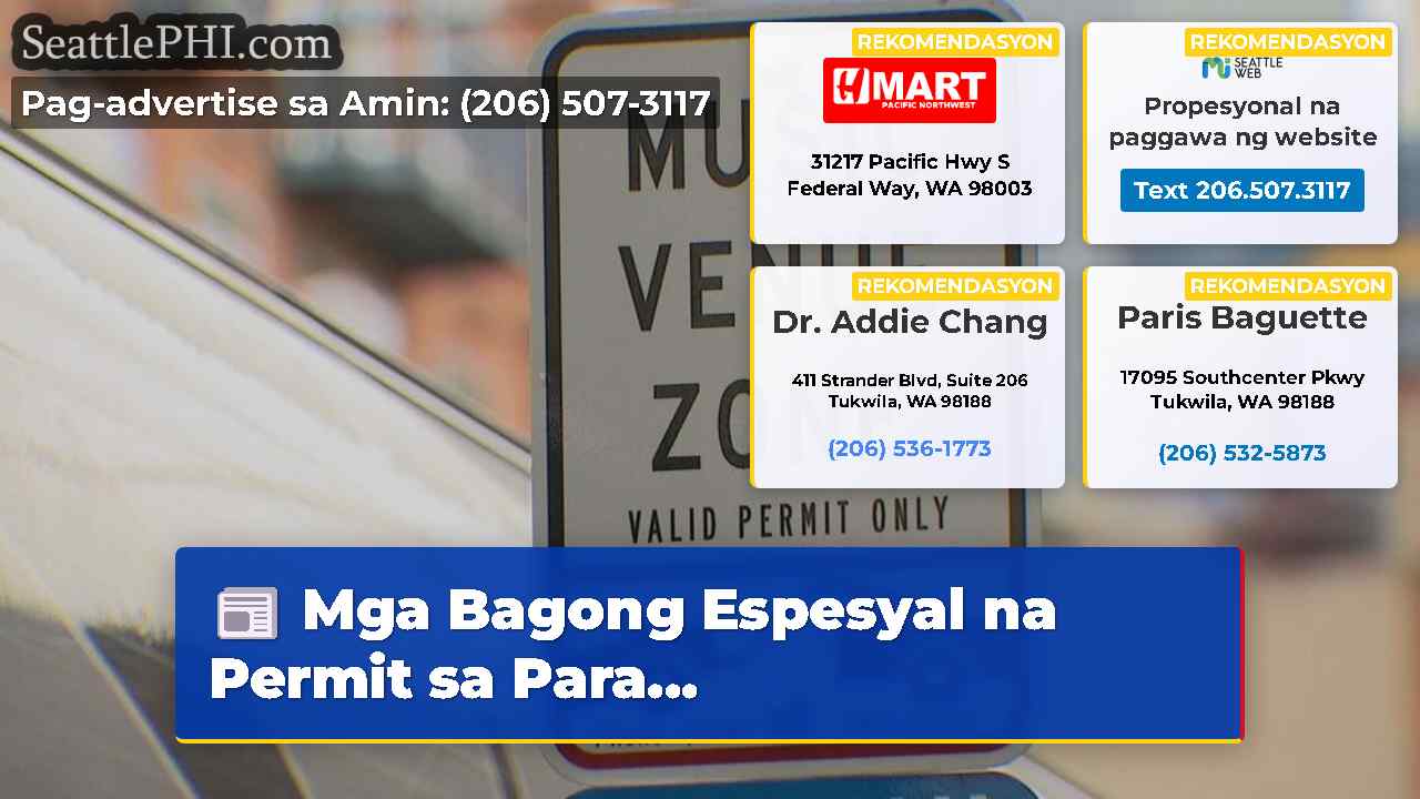 Mga Bagong Espesyal na Permit sa Para...