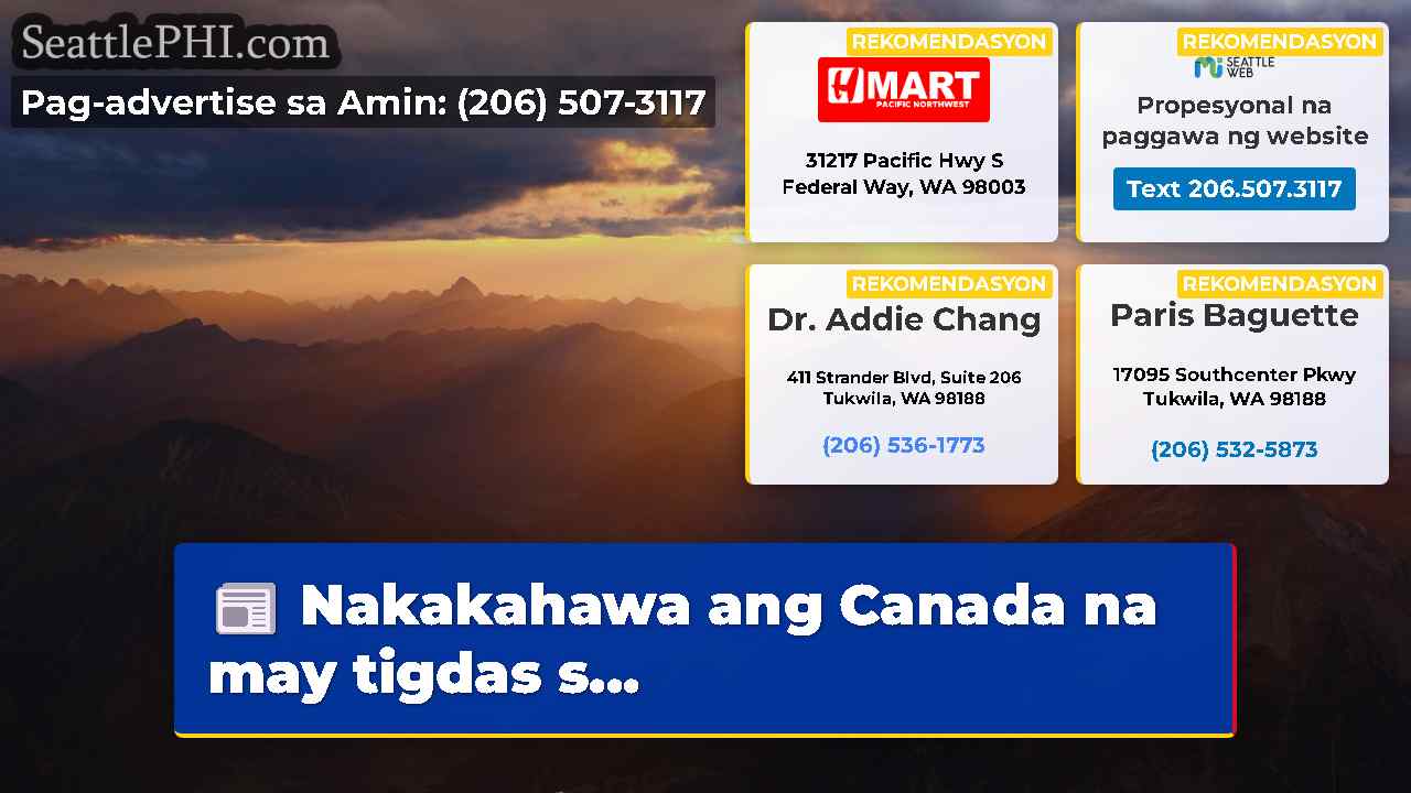 balita sa Seattle SeattlePHI