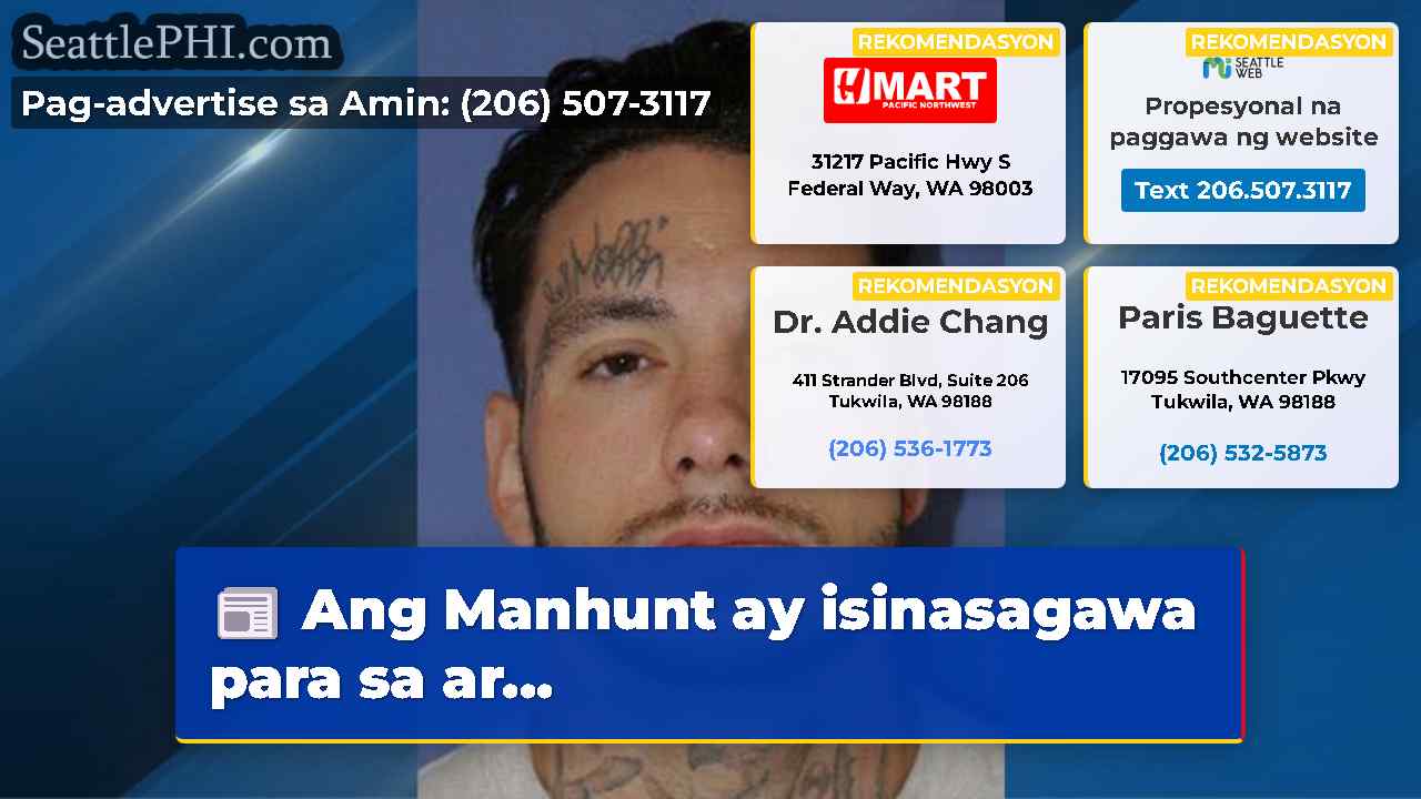 Ang Manhunt ay isinasagawa para sa ar…