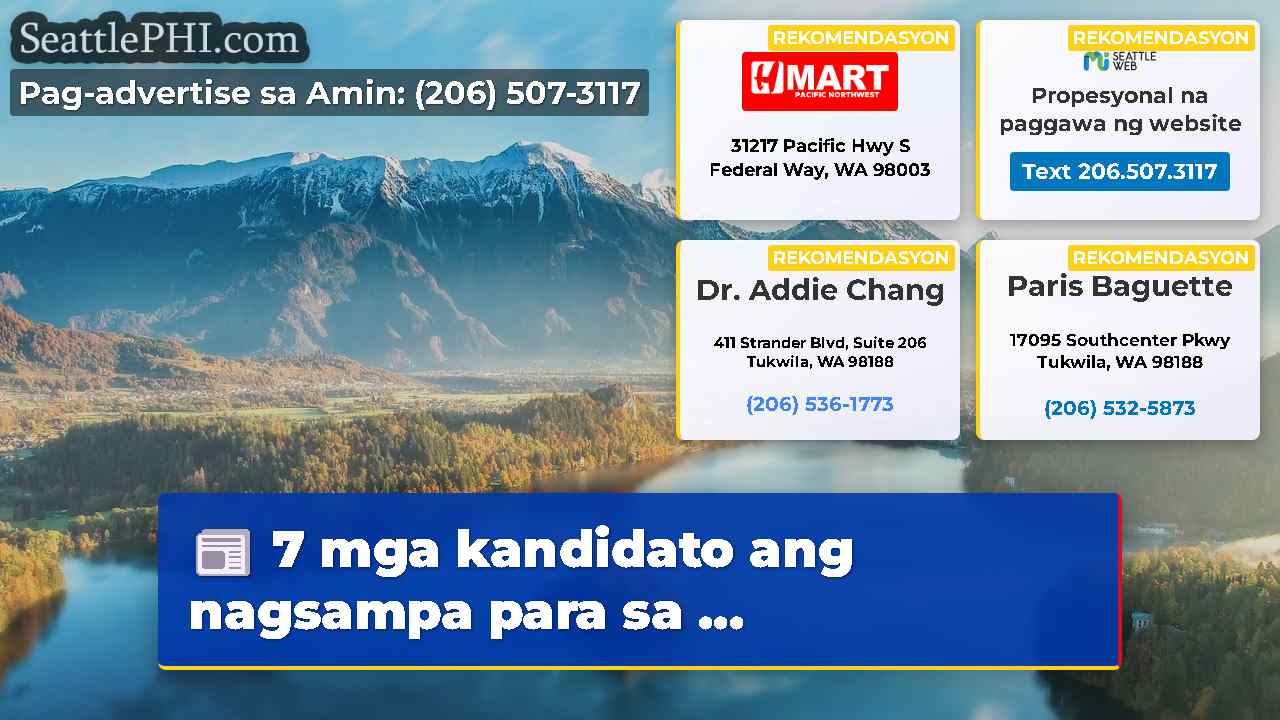 balita sa Seattle SeattlePHI