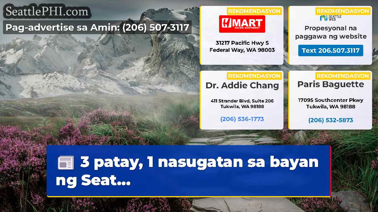 balita sa Seattle SeattlePHI