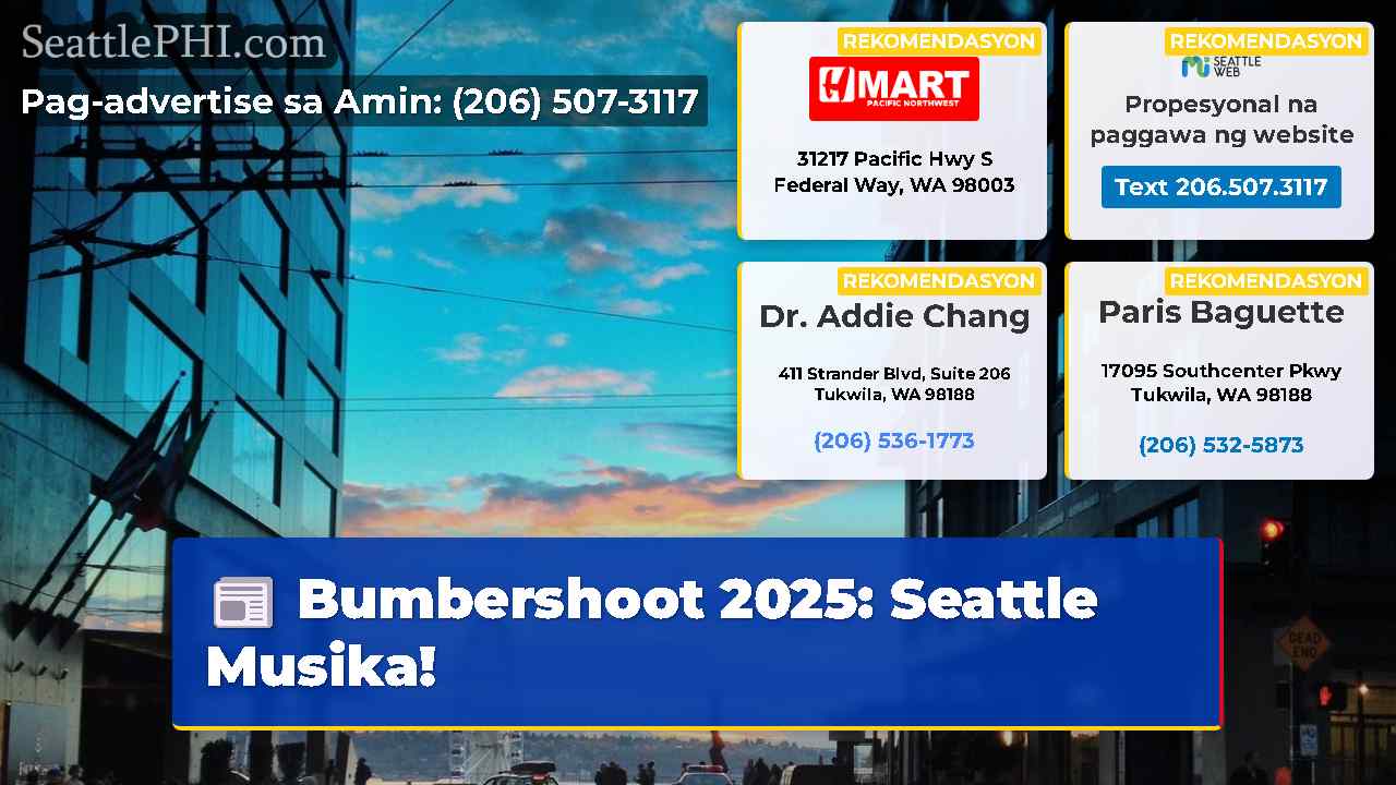 Bumbershoot 2025: Seattle Musika!