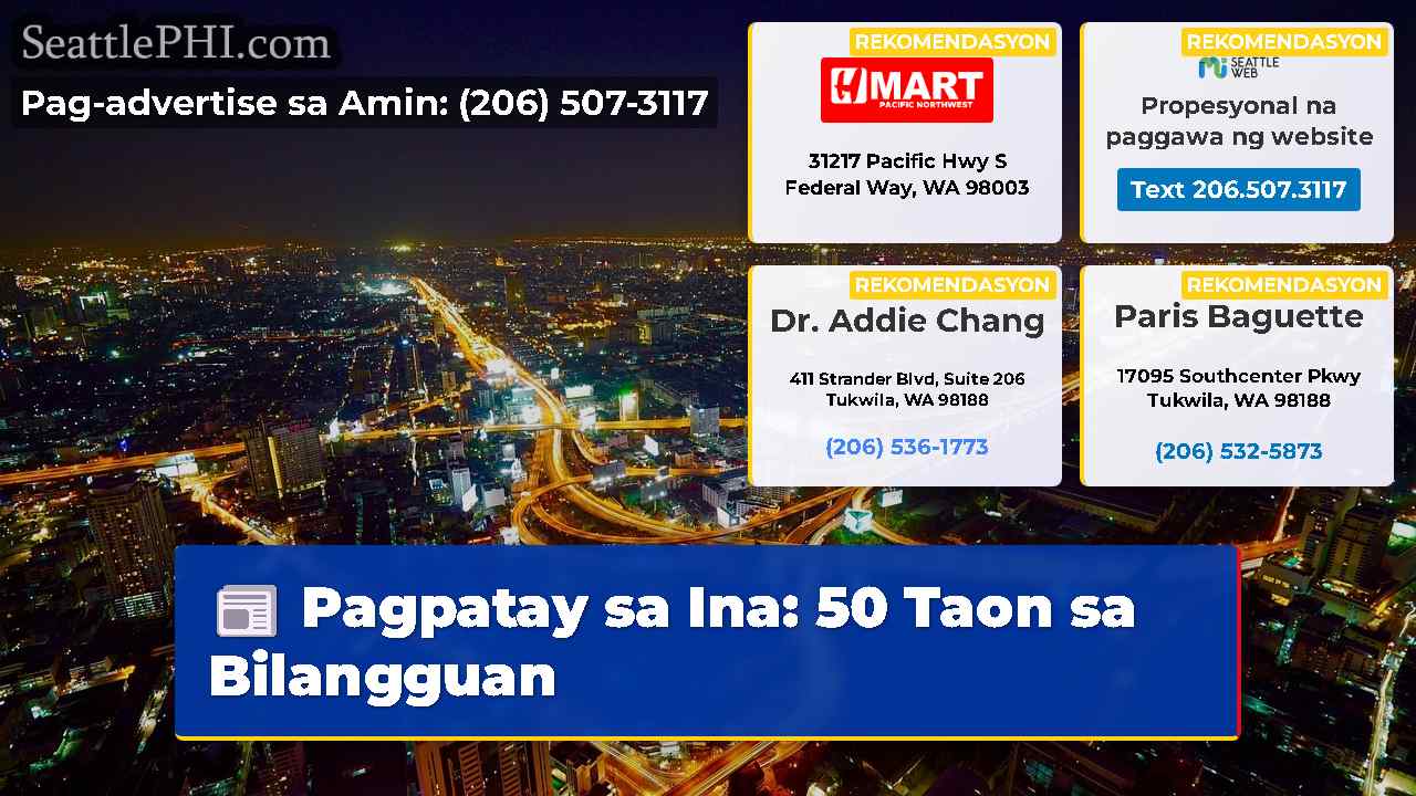 balita sa Seattle SeattlePHI