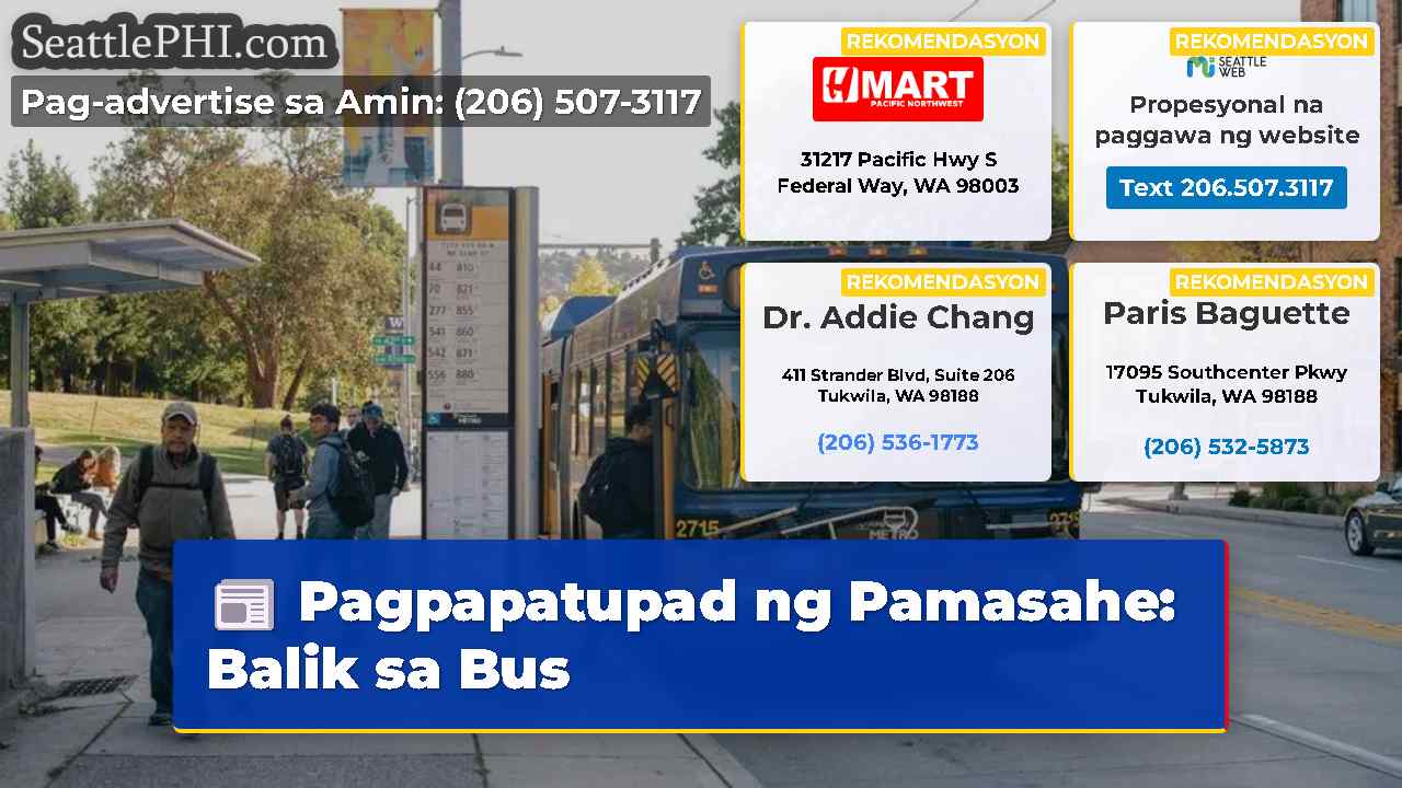 Pagpapatupad ng Pamasahe: Balik sa Bus