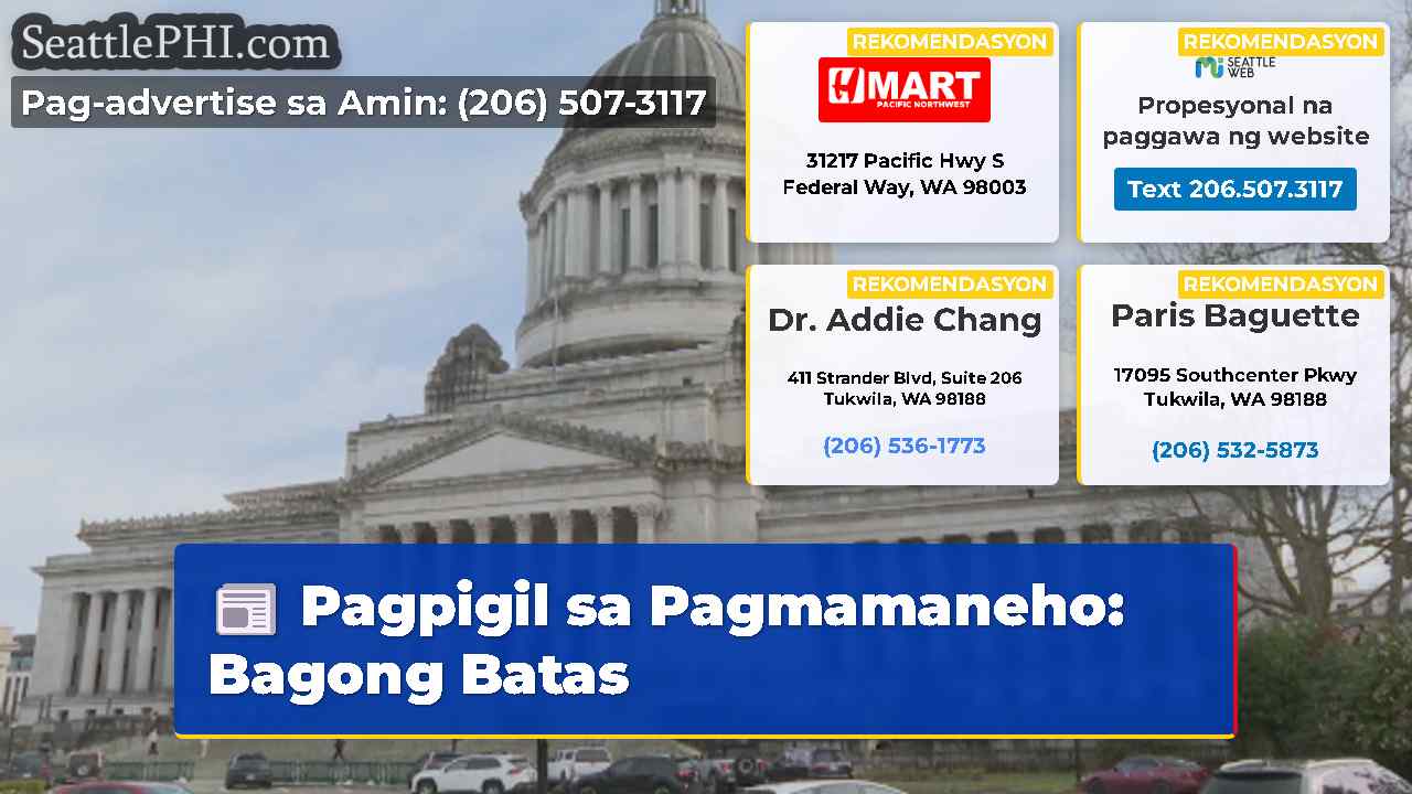Pagpigil sa Pagmamaneho: Bagong Batas