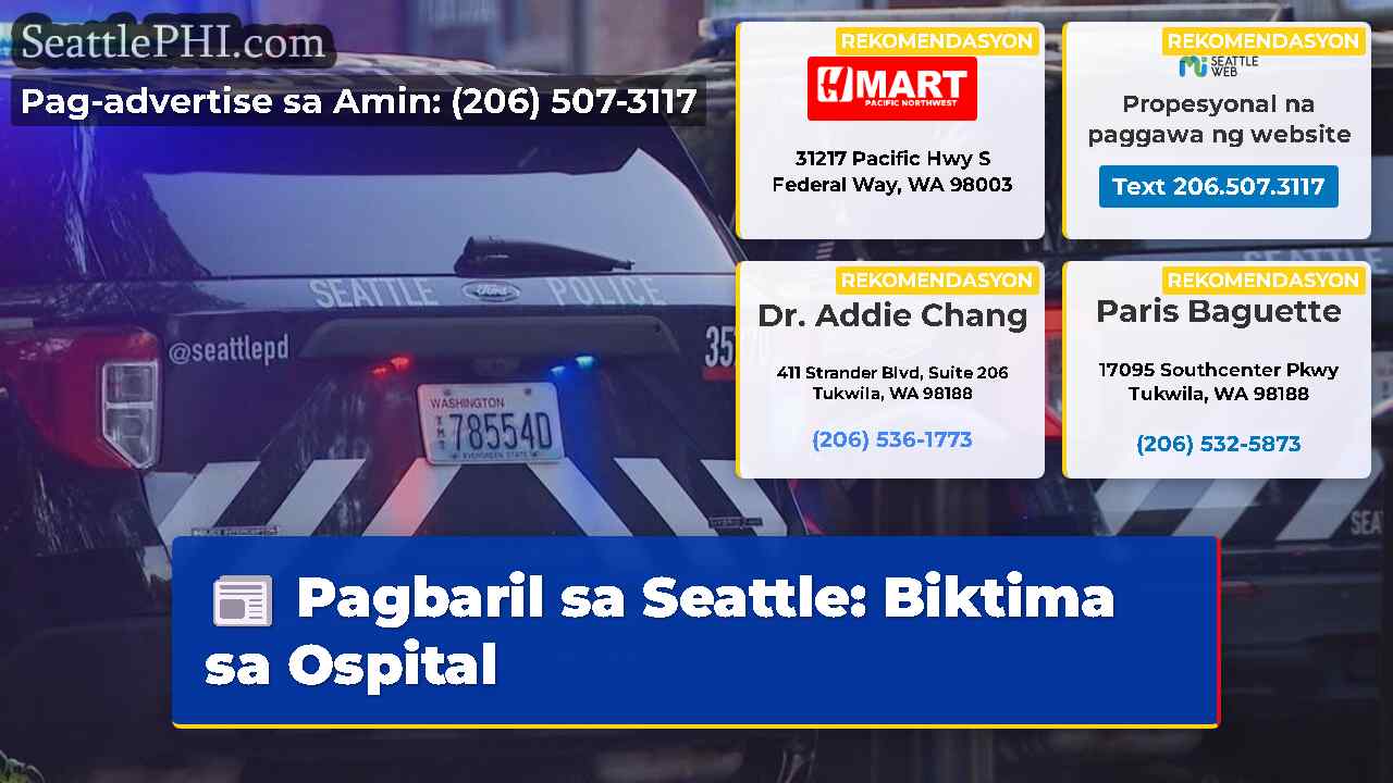 Pagbaril sa Seattle Biktima sa Ospital
