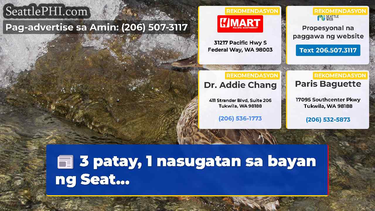 3 patay, 1 nasugatan sa bayan ng Seat...