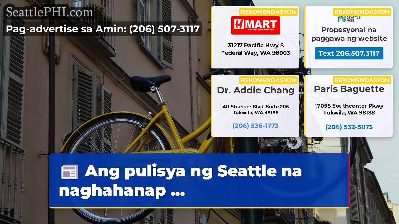 balita sa Seattle SeattlePHI