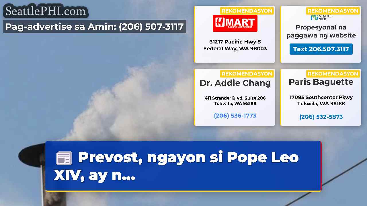balita sa Seattle SeattlePHI