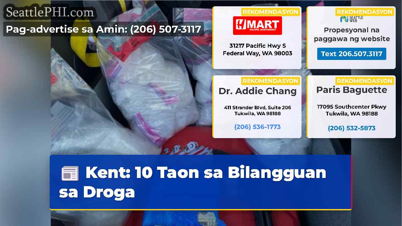 Kent: 10 Taon sa Bilangguan sa Droga