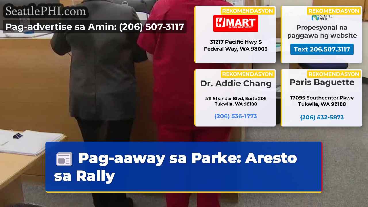 Pag-aaway sa Parke: Aresto sa Rally