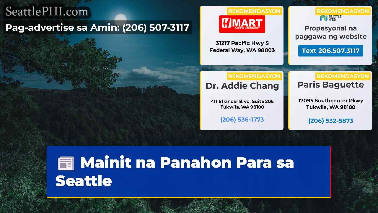 Mainit na Panahon Para sa Seattle